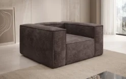 Designer Sofa-Sessel Lesley in Cord