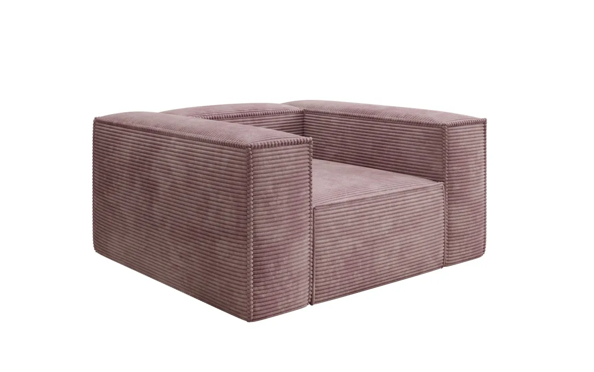 Designer Sofa-Sessel Lesley in Cord