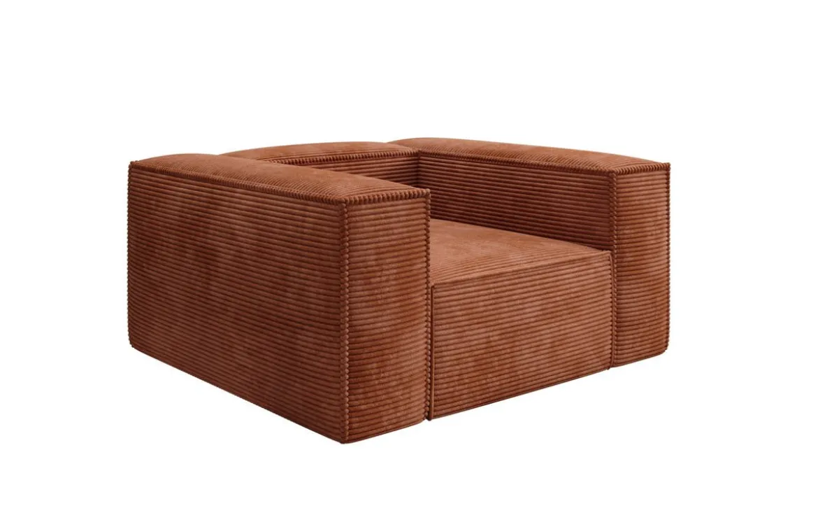Designer Sofa-Sessel Lesley in Cord