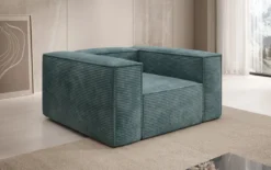 Designer Sofa-Sessel Lesley in Cord