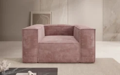Designer Sofa-Sessel Lesley in Cord