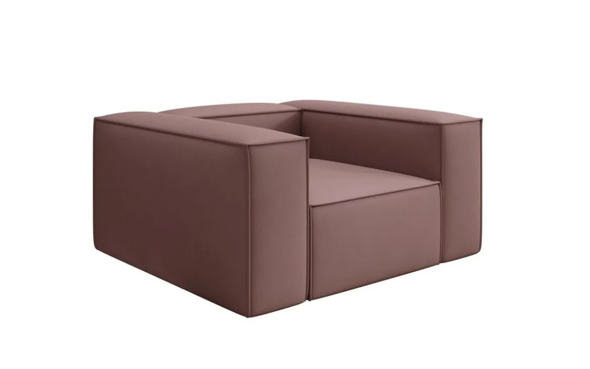 Designer Sofa-Sessel Lesley in Stoff