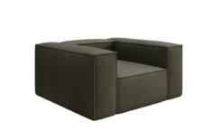 Designer Sofa-Sessel Lesley in Bouclé