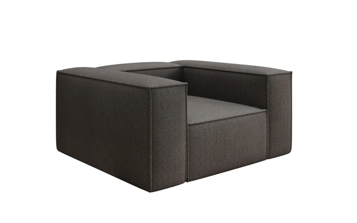 Designer Sofa-Sessel Lesley in Bouclé