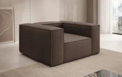 Designer Sofa-Sessel Lesley in Bouclé