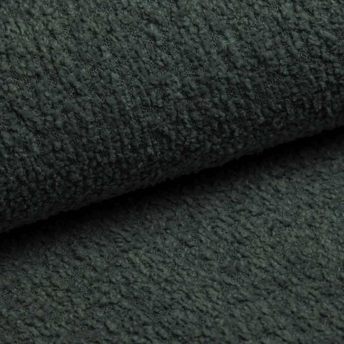 Designer Sofa-Sessel Torino mit Armlehnen in Bouclé