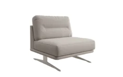 Designer Sofa-Sessel Torino ohne Armlehnen in Bouclé
