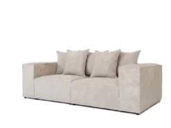 Designer Sofa 3 Sitzer Largo in Cord