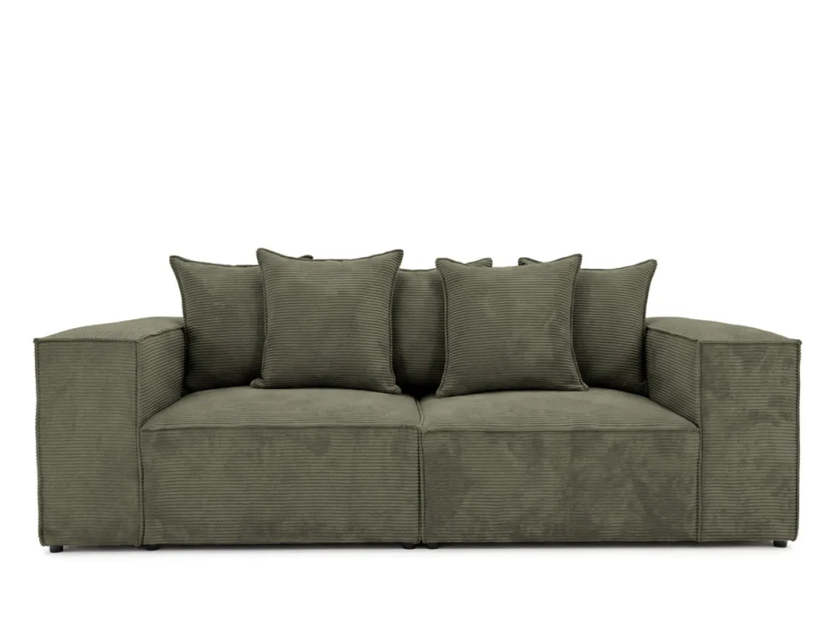 Designer Sofa 3 Sitzer Largo in Cord