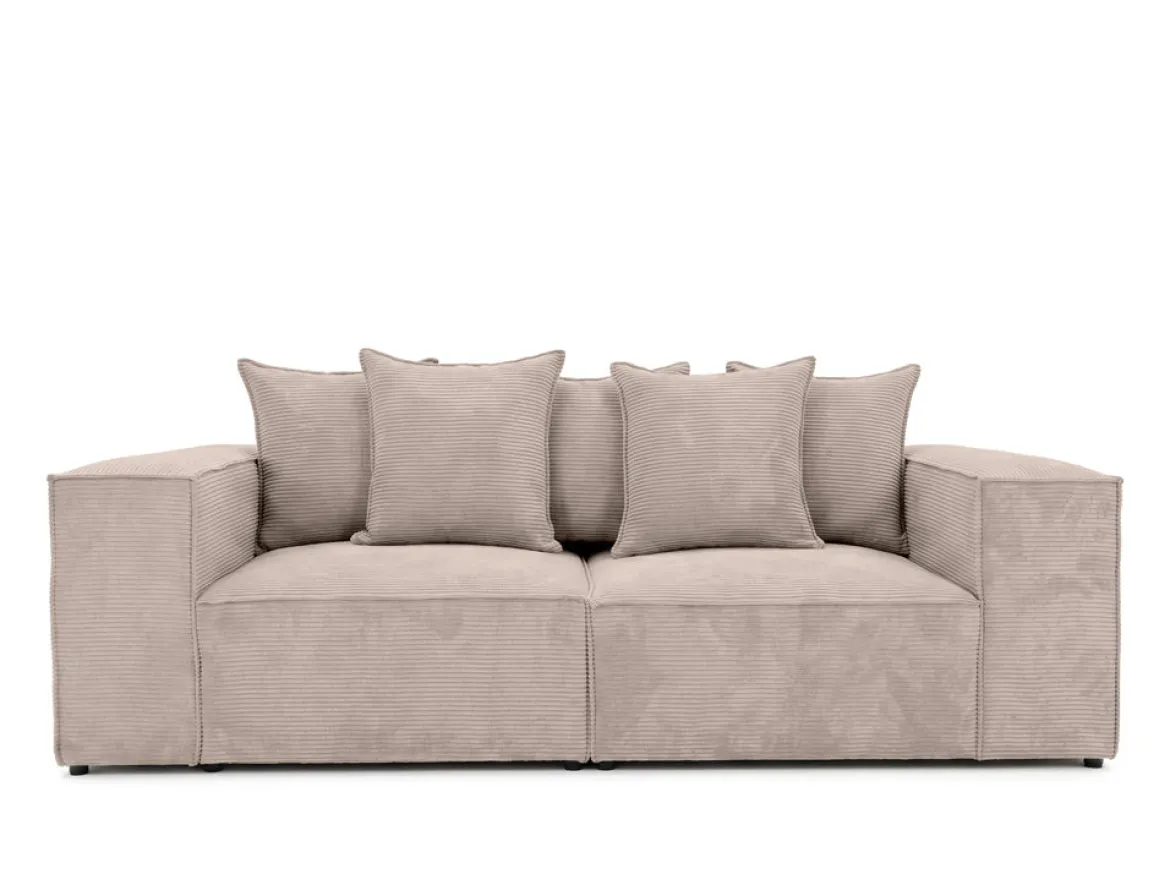 Designer Sofa 3 Sitzer Largo in Cord