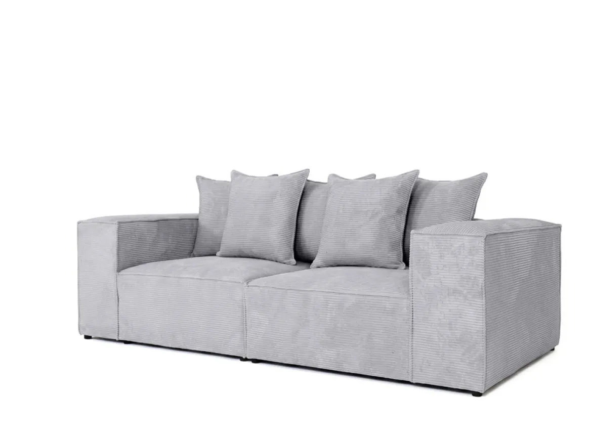 Designer Sofa 3 Sitzer Largo in Cord