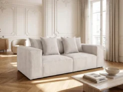 Designer Sofa 3 Sitzer Largo in Cord
