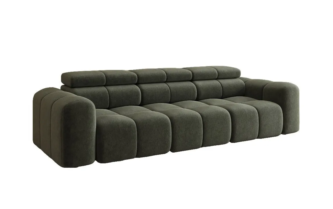 Designer Sofa 3 Sitzer Mia in Chenille
