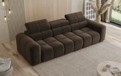 Designer Sofa 3 Sitzer Mia in Chenille