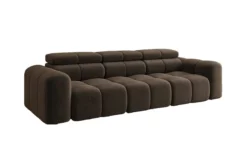 Designer Sofa 3 Sitzer Mia in Chenille