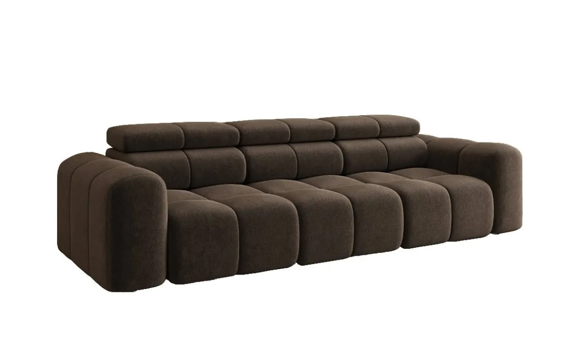 Designer Sofa 3 Sitzer Mia in Chenille