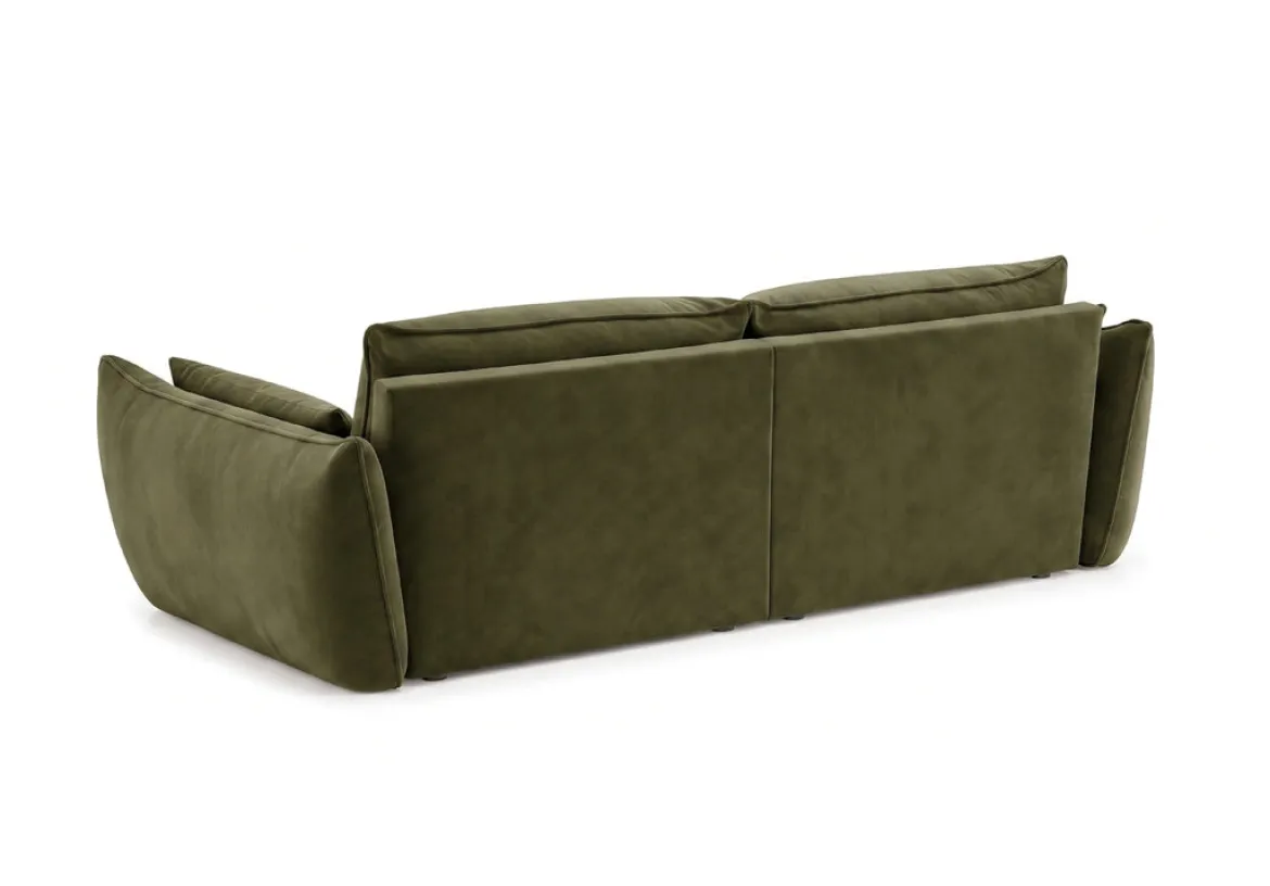 Designer Sofa 3 Sitzer Nuvola in Samt
