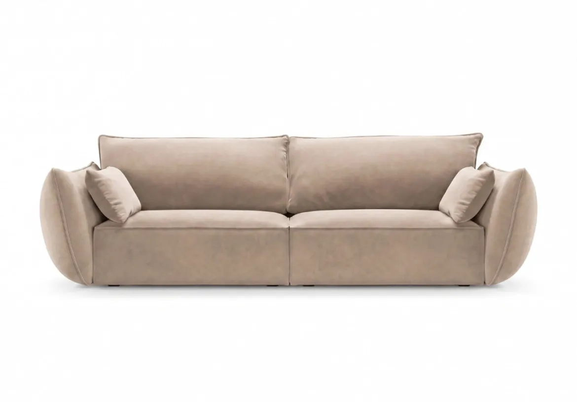 Designer Sofa 3 Sitzer Nuvola in Samt