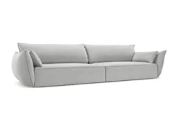 Designer Sofa 4 Sitzer Nuvola in Samt