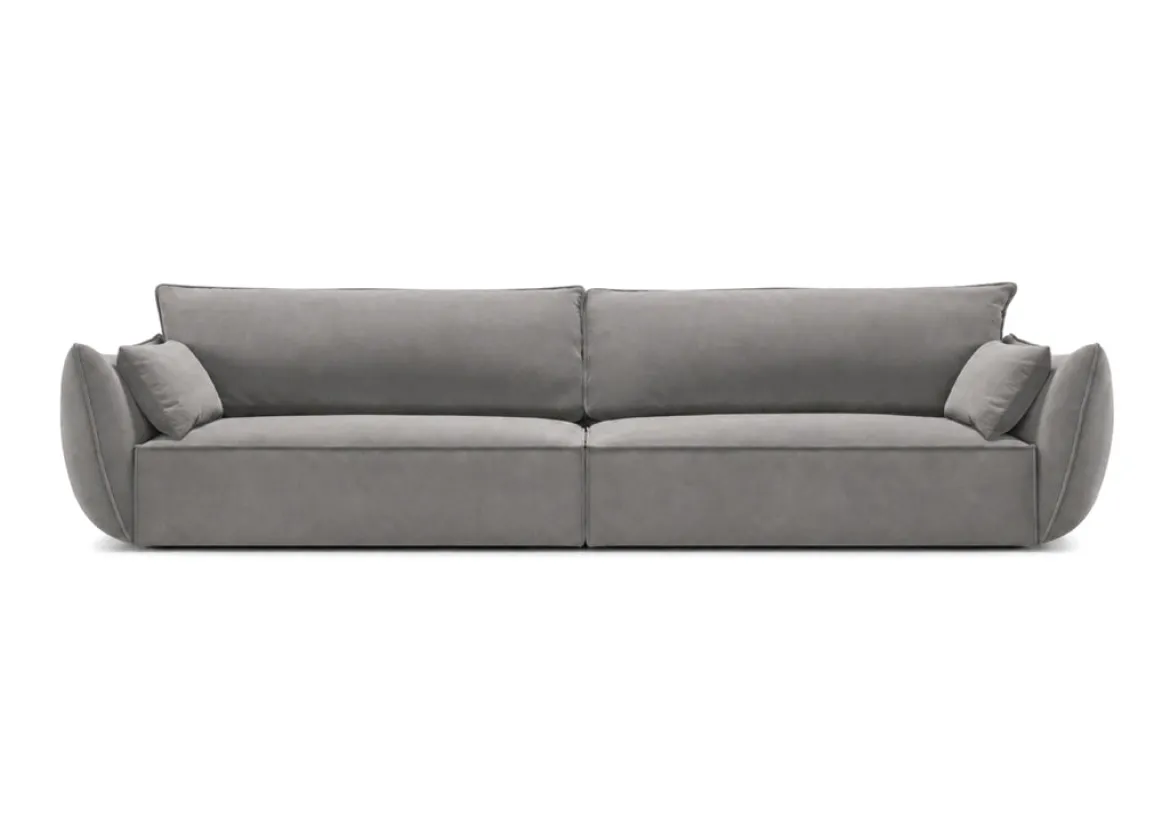 Designer Sofa 4 Sitzer Nuvola in Samt