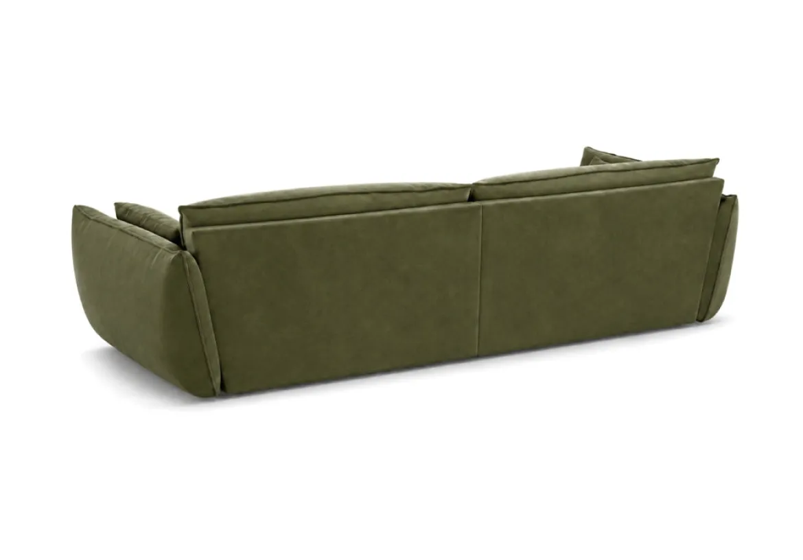 Designer Sofa 4 Sitzer Nuvola in Samt