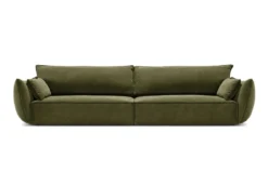 Designer Sofa 4 Sitzer Nuvola in Samt