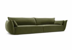 Designer Sofa 4 Sitzer Nuvola in Samt