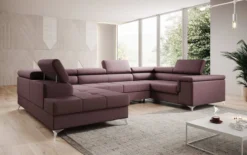 Designer Sofa Torino mit Schlaf- und Klappfunktion