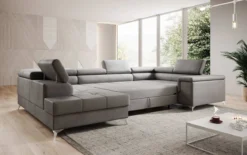 Designer Sofa Torino mit Schlaf- und Klappfunktion