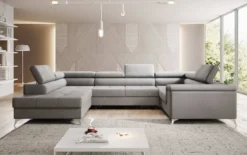 Designer Sofa Torino mit Schlaf- und Klappfunktion
