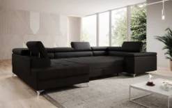 Designer Sofa Torino mit Schlaf- und Klappfunktion