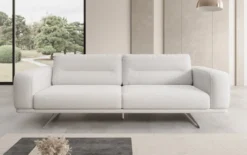 Designer Sofa Torino 3 Sitzer in Bouclé