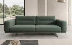 Designer Sofa Torino 3 Sitzer in Bouclé