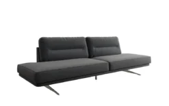 Designer Sofa Torino 3 Sitzer Open in Bouclé