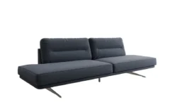 Designer Sofa Torino 3 Sitzer Open in Bouclé