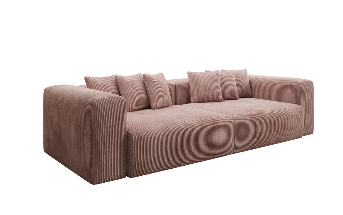Designer Sofa Tully 3 Sitzer in Cord