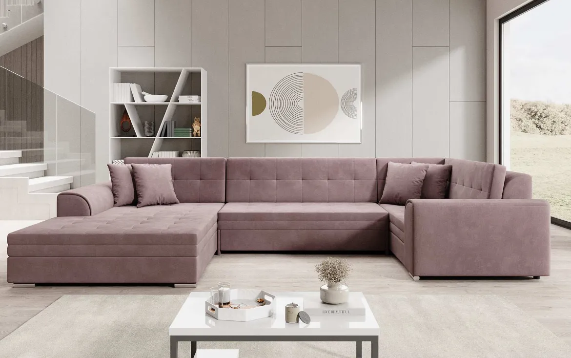 Designer Sofa Velio mit Schlaffunktion