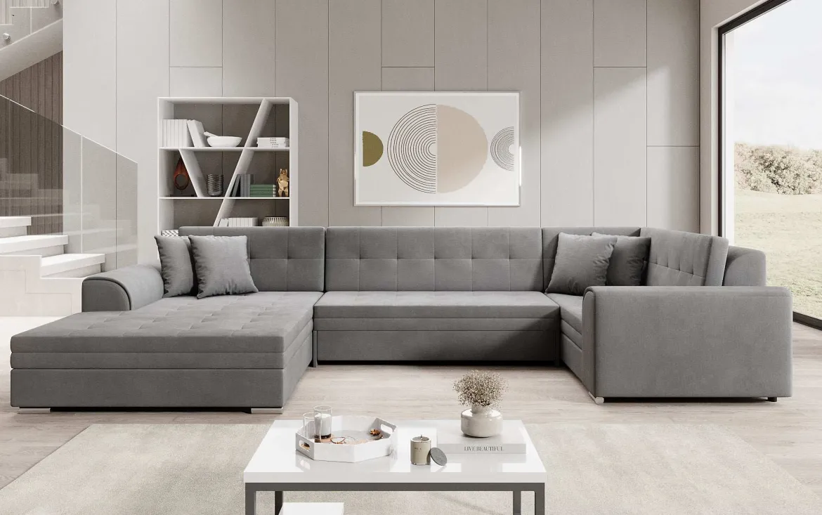 Designer Sofa Velio mit Schlaffunktion