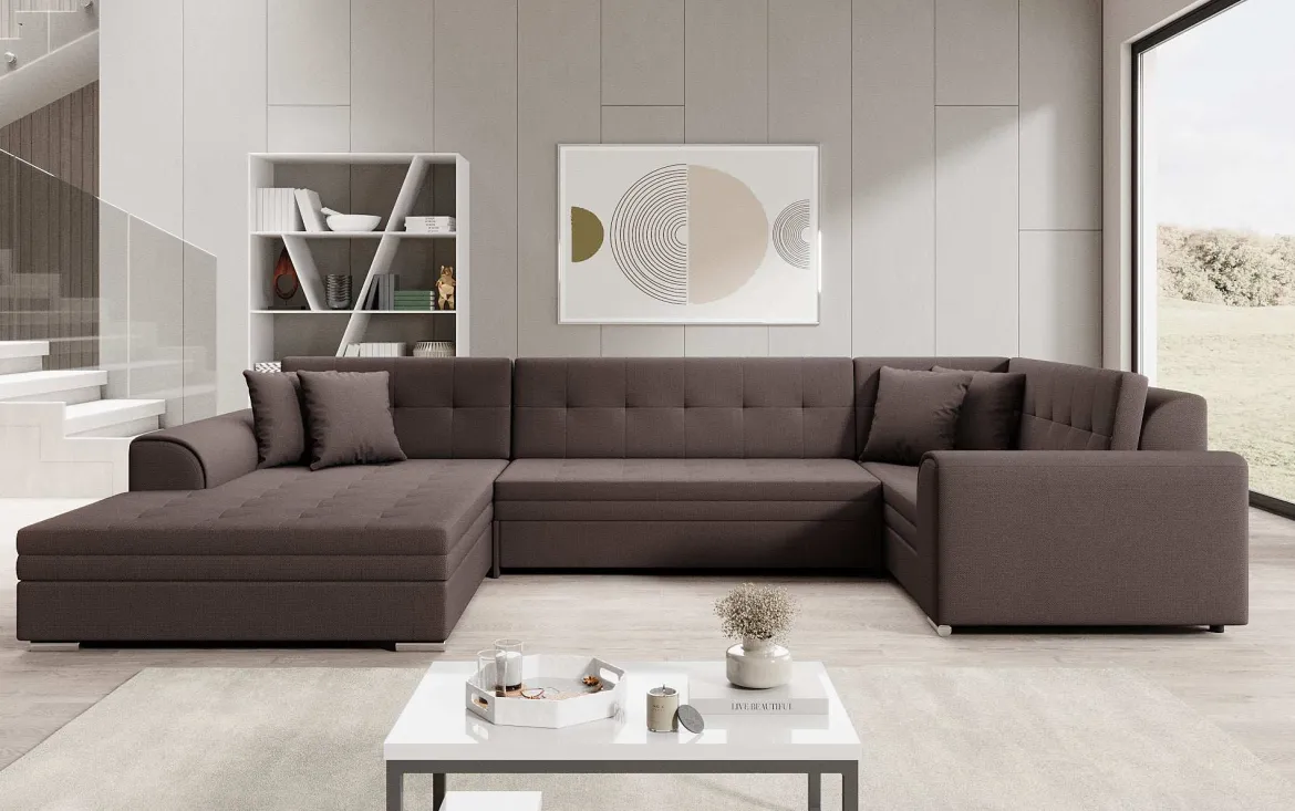 Designer Sofa Velio mit Schlaffunktion