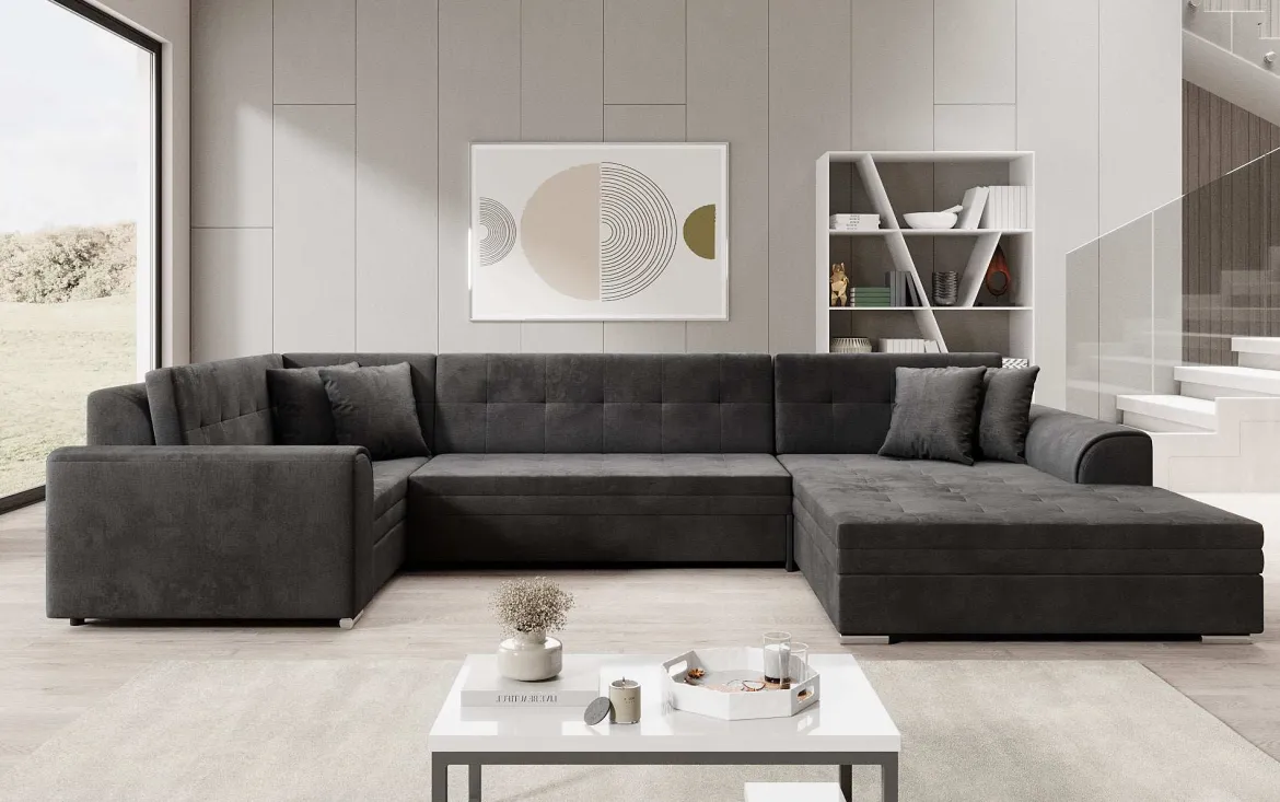 Designer Sofa Velio mit Schlaffunktion