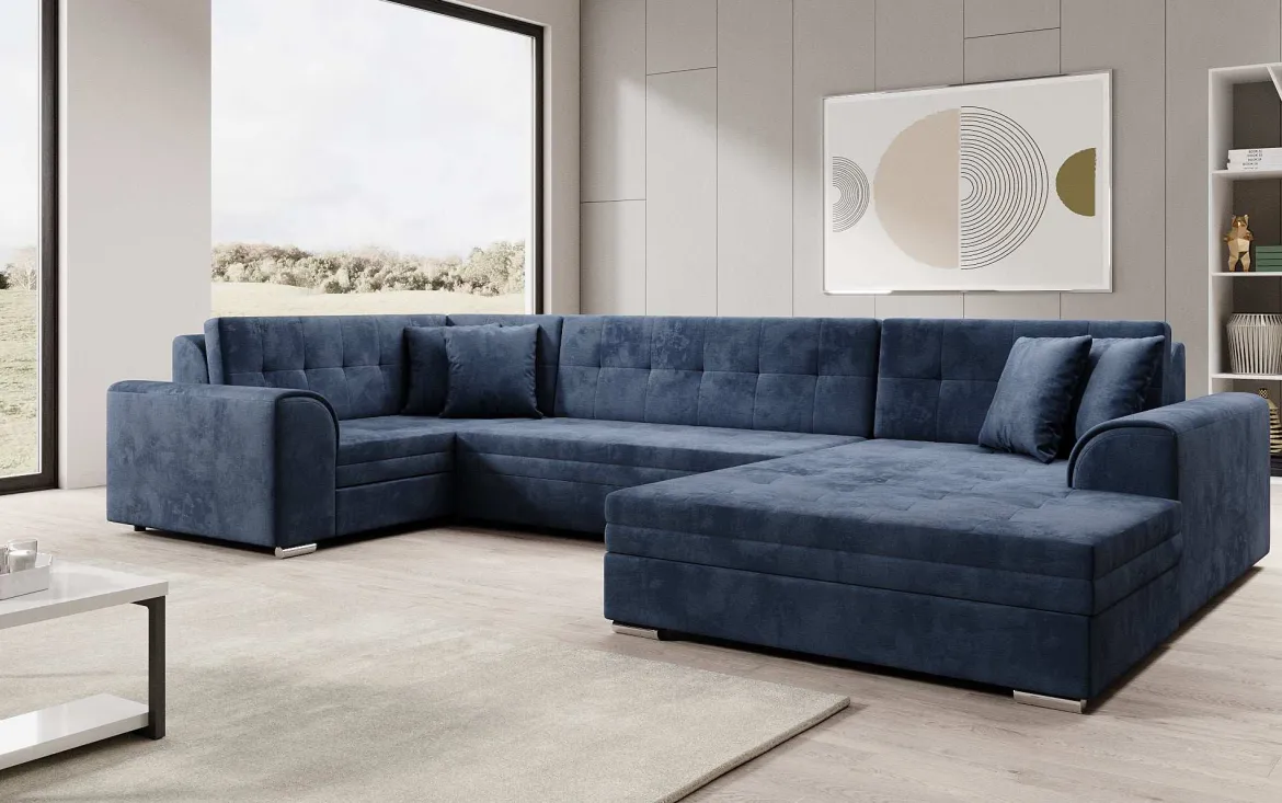 Designer Sofa Velio mit Schlaffunktion