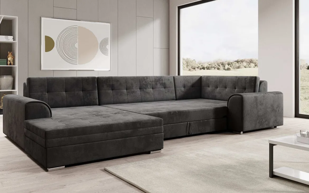 Designer Sofa Velio mit Schlaffunktion