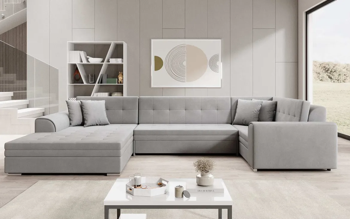 Designer Sofa Velio mit Schlaffunktion