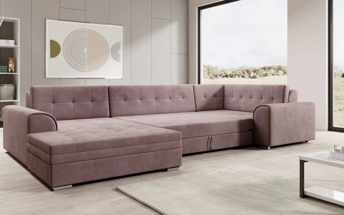 Designer Sofa Velio mit Schlaffunktion