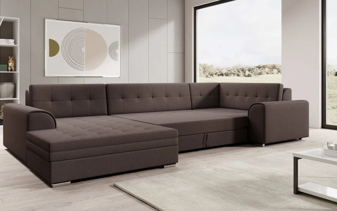 Designer Sofa Velio mit Schlaffunktion