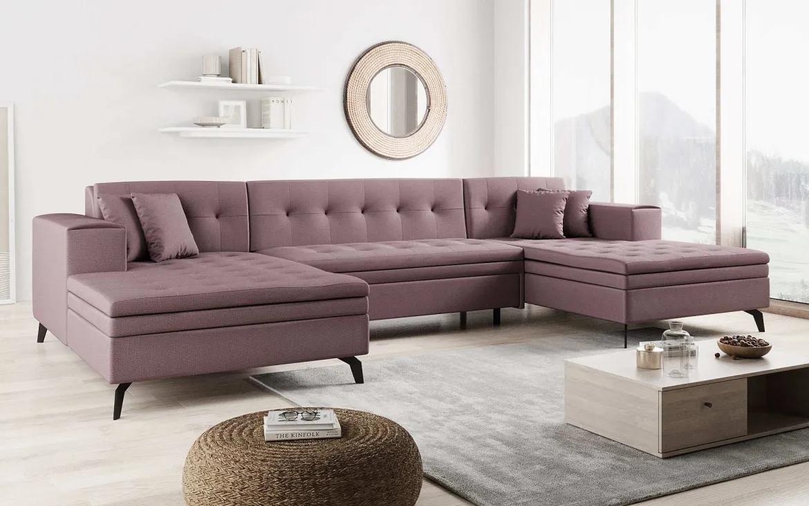 Designer Sofa Vivana mit Schlaffunktion