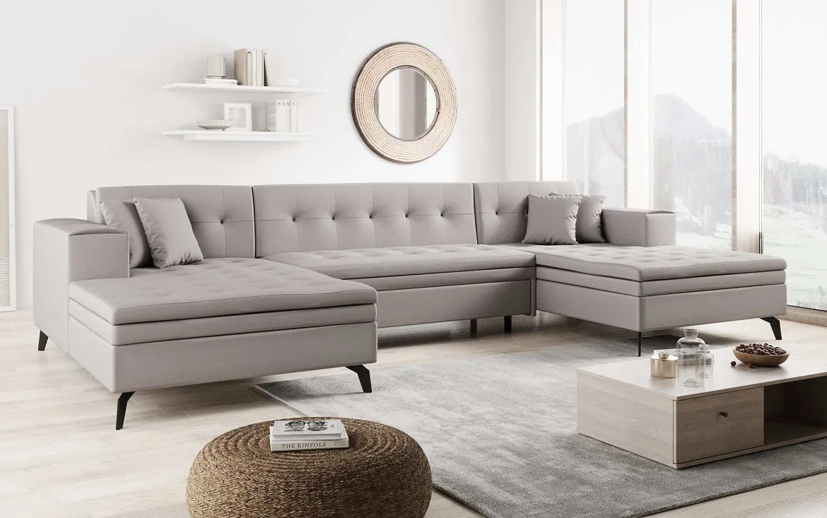 Designer Sofa Vivana mit Schlaffunktion