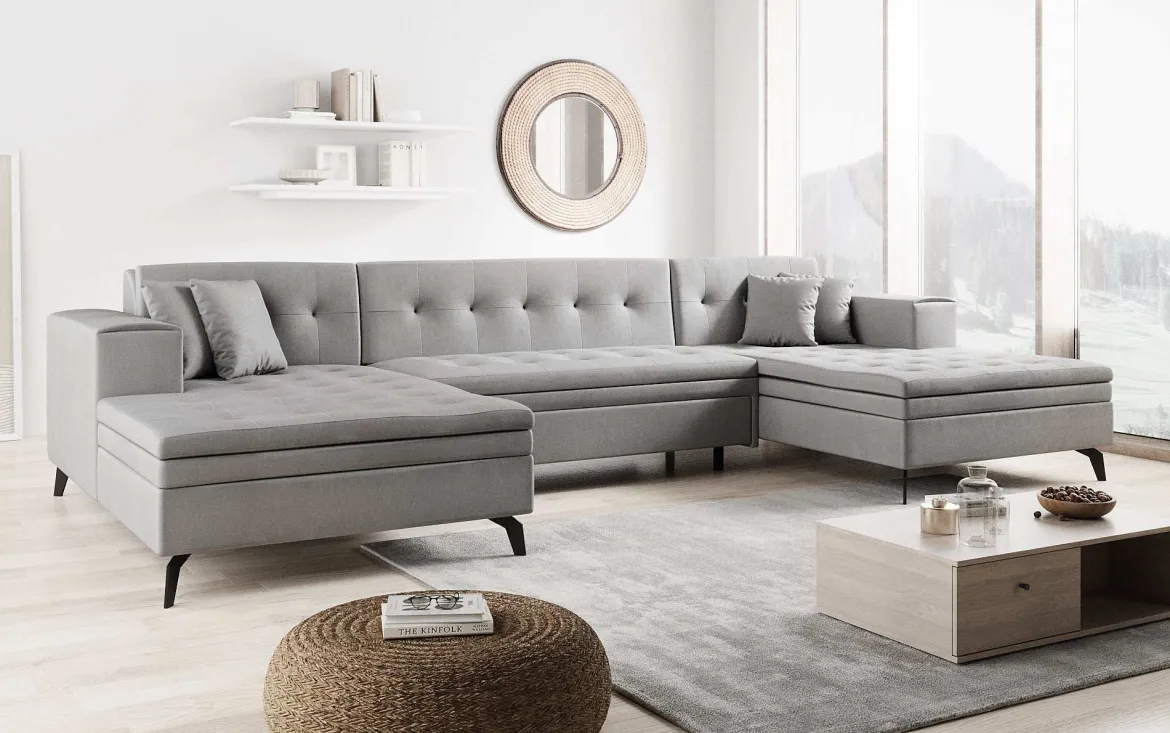 Designer Sofa Vivana mit Schlaffunktion