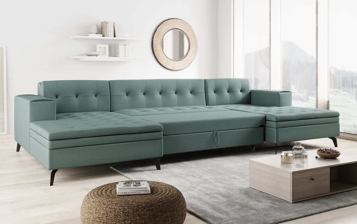 Designer Sofa Vivana mit Schlaffunktion