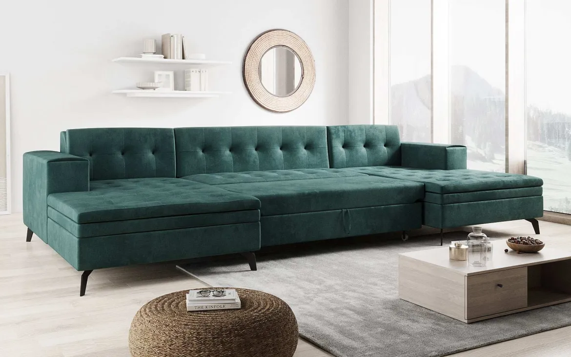 Designer Sofa Vivana mit Schlaffunktion